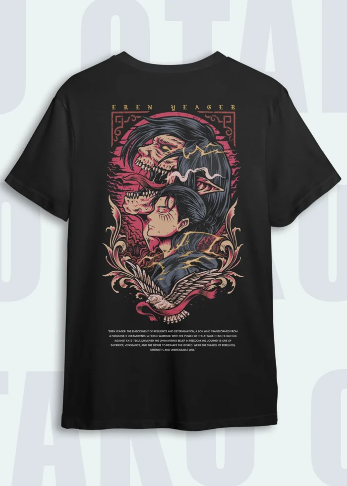 Eren Yeager Tshirt 01 - Image 1