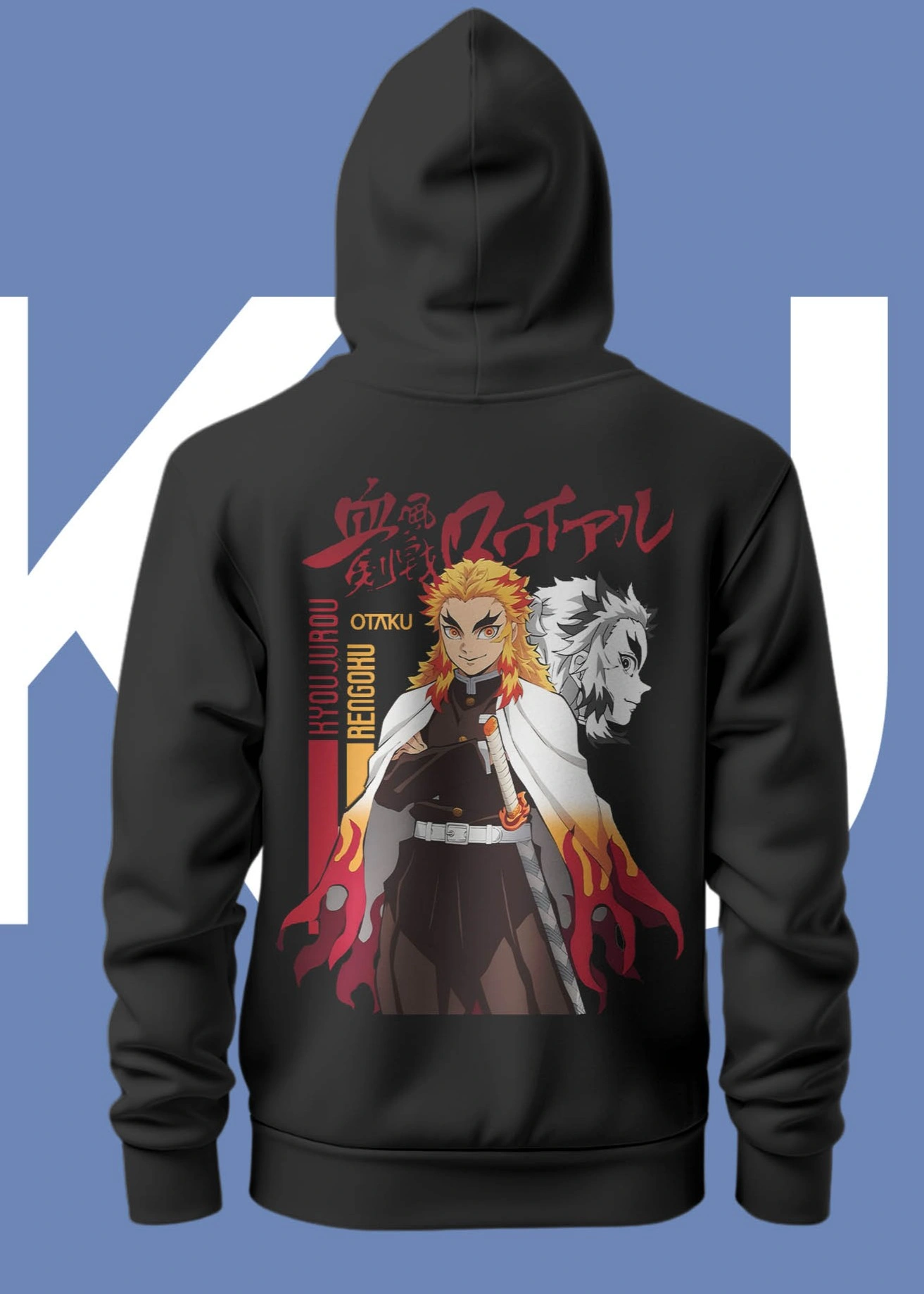 rengoku-back-1 Rengoku Hoodie 01 - Image 1